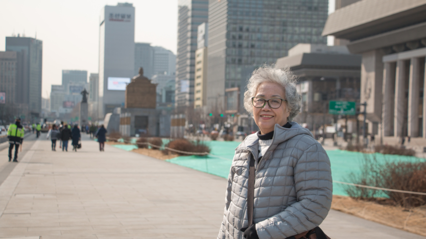 Kvinnor som föds år 2030 i Sydkorea förväntas bli de första som i genomsnitt blir 90 år gamla.  Foto: Shutterstock